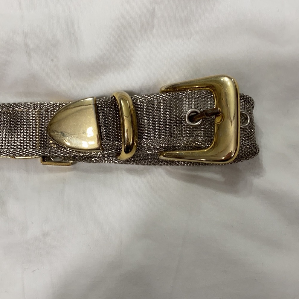 Silver Chain Link  w/ Gold Hardware - Picture 2 of 5